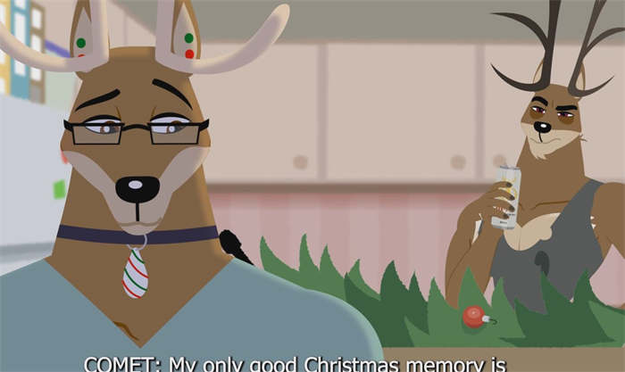 [furry小鹿][Reindeer Newyear] [动画]